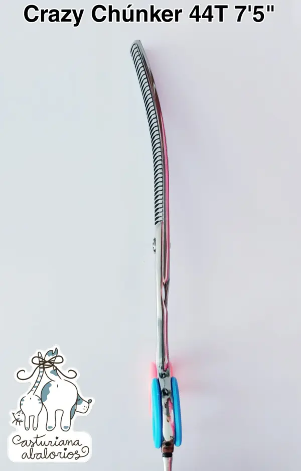 TIJERA CURVA CRAZY CHUNKER CLASSIC 44T 7,5" - Imagen 2