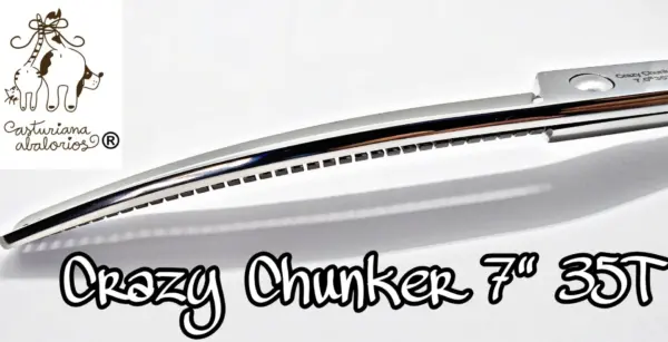 TIJERA CURVA CRAZY CHUNKER CLASSIC 35T 7" - Imagen 2