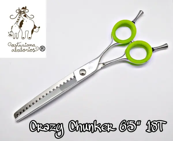 TIJERA CURVA CRAZY CHUNKER CLASSIC 18T 6,5" - Imagen 2