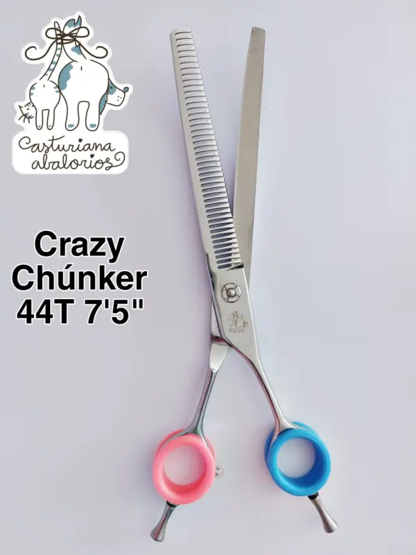 TIJERA CURVA CRAZY CHUNKER CLASSIC 44T 7,5" - Imagen 3