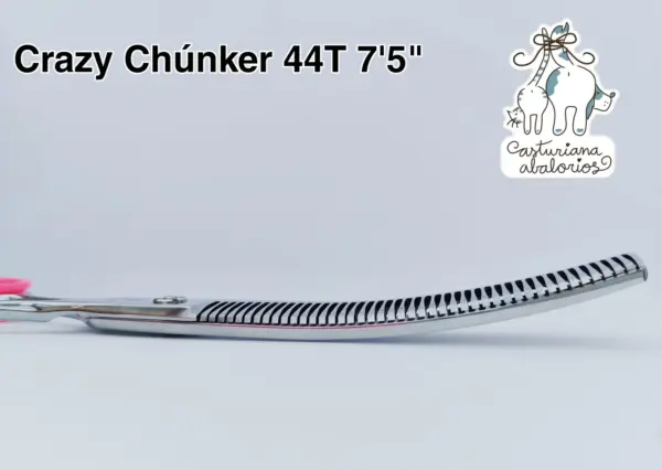 TIJERA CURVA CRAZY CHUNKER CLASSIC 44T 7,5" - Imagen 4