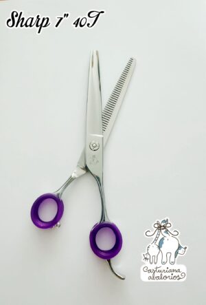 TIJERA SHARP 7" 40 T Diente Recto