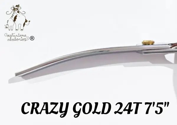 TIJERA CURVA CRAZY GOLD CHUNKER 24T 7´5" - Imagen 2