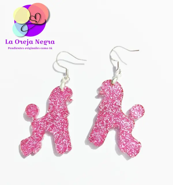 Pendientes CANICHES Varios Colores - Imagen 5
