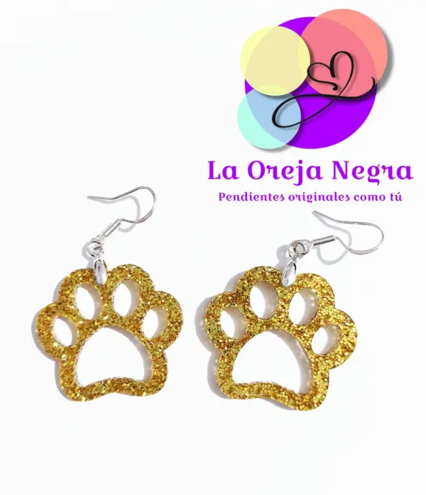 Pendientes HUELLAS Varios Colores