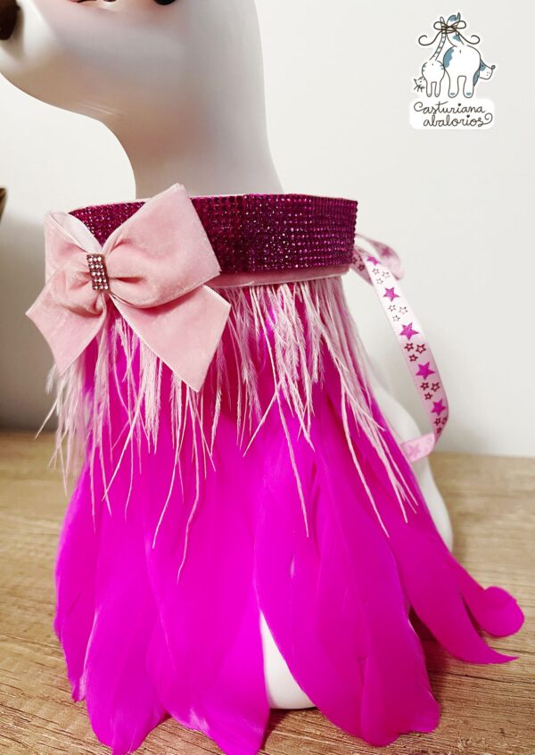 COLLAR PINK BOWN - Imagen 2
