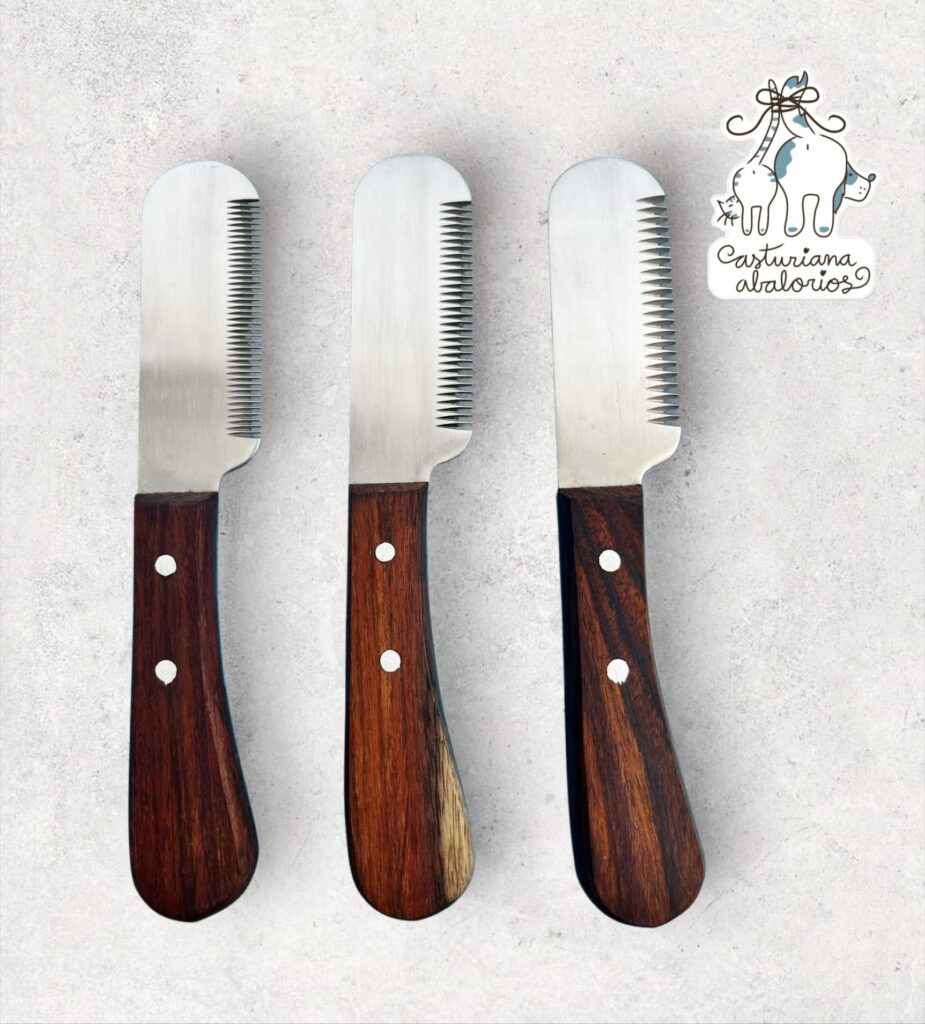 CONJUNTO DE CUCHILLAS ANCHAS ¨MANTEQUERAS¨