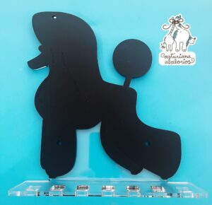 Portatijeras Caniche Escandinavo Negro