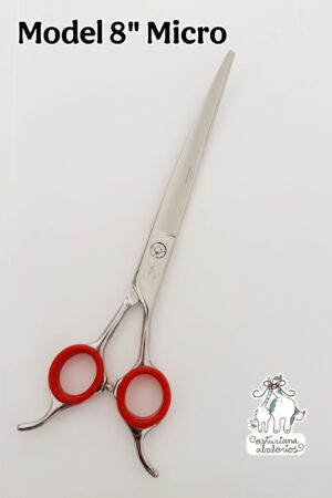 TIJERA MODEL 8" CURVA MICRODENTADA