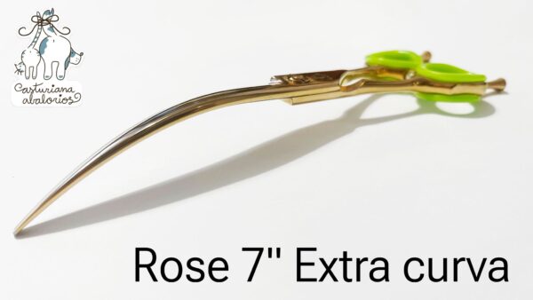 TIJERA ROSE 7" EXTRA CURVA
