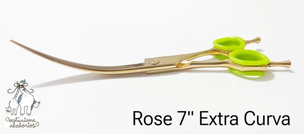 TIJERA ROSE 7" EXTRA CURVA - Imagen 2