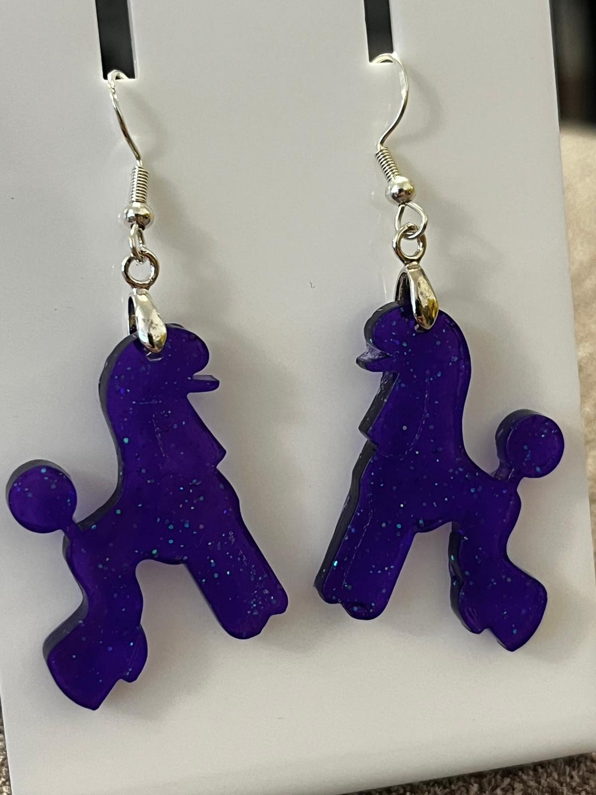 Pendientes Caniche Moderno (varios colores) - Imagen 4