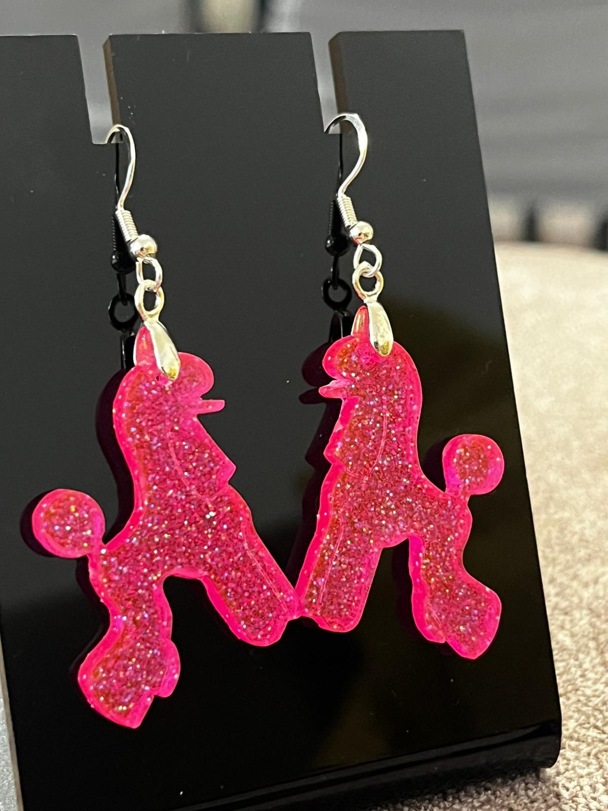 Pendientes Caniche Moderno (varios colores) - Imagen 5