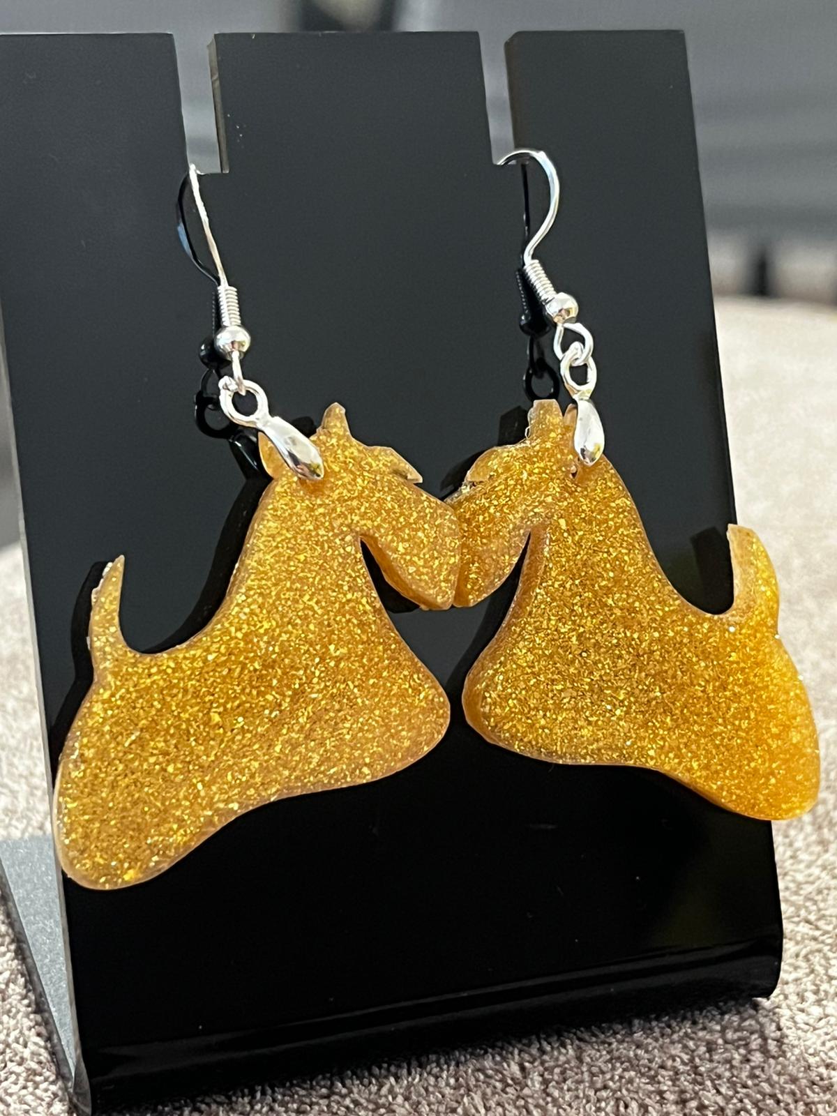 Pendientes resina SCOTTISH/SCHNAUZER