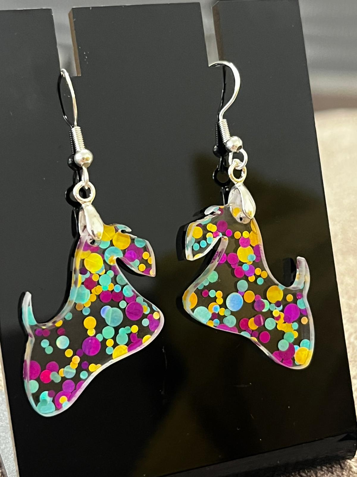 Pendientes metacrilato VARIOS