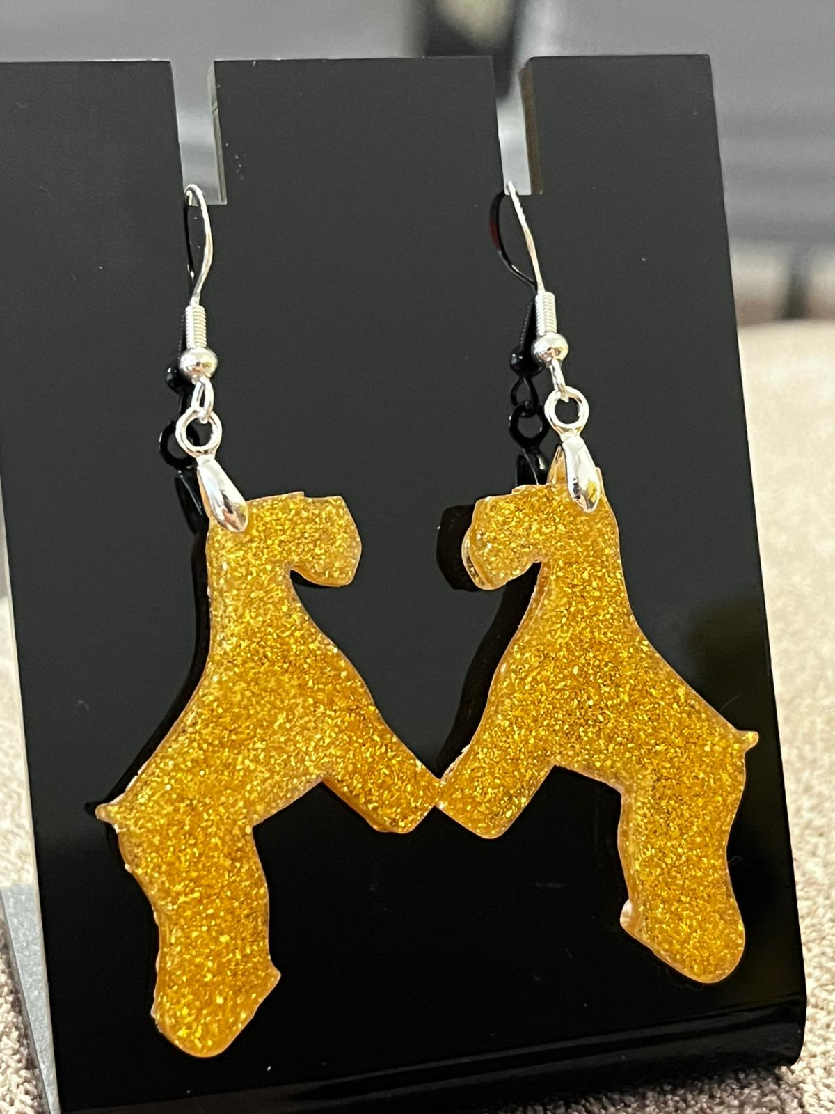 Pendientes resina SCOTTISH/SCHNAUZER - Imagen 3