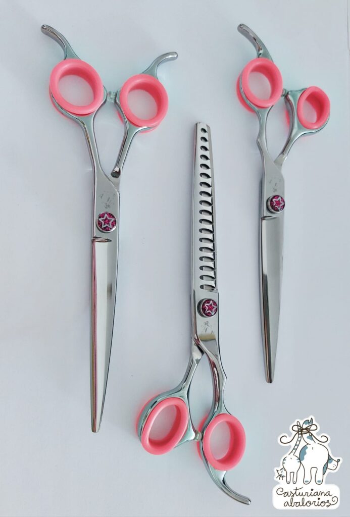SET RAINBOW PAW 7" 3 Tijeras