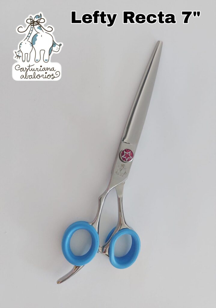TIJERA LEFTY RECTA 7" RAINBOW STAR