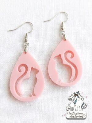 PENDIENTES GATITO